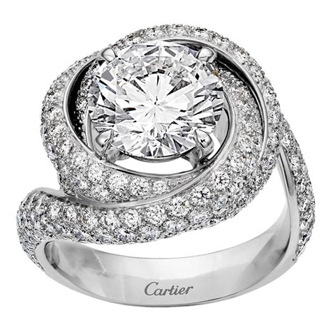 cartier female rings|cartier ring with diamond price.